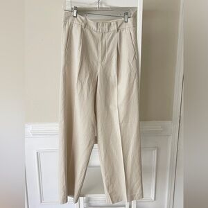 Madewell Woman Cream Wide Leg Pants NWT